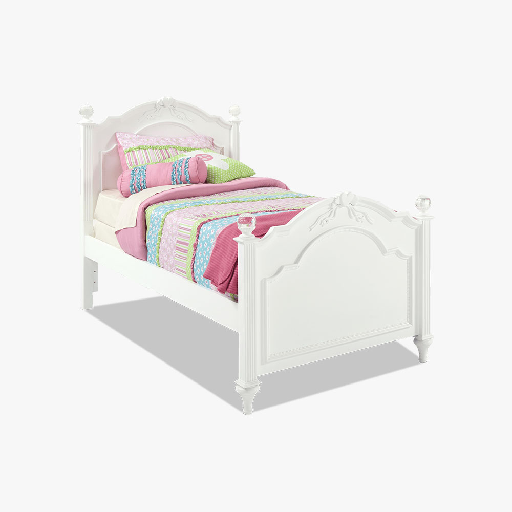Bed with Mattress Foundation